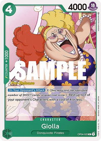 Giolla - Kingdoms of Intrigue Pre-Release Cards (OP04 PRE) #OP04-025 - Common One Piece Trading Card