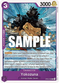 Yokozuna - Kingdoms of Intrigue Pre-Release Cards (OP04 PRE) #OP04-068 - Common One Piece Trading Card