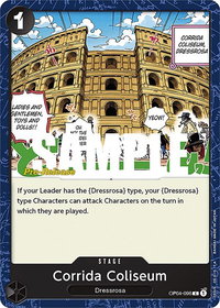 Corrida Coliseum - Kingdoms of Intrigue Pre-Release Cards (OP04 PRE) #OP04-096 - Common One Piece Trading Card