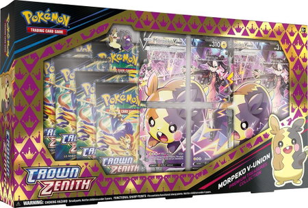 Morpeko V-UNION Premium Treasures Collection - Crown Zenith Pokémon trading card