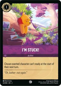 I'm Stuck! - Rise of the Floodborn (2) #63/204 - Common Disney Lorcana Trading Card