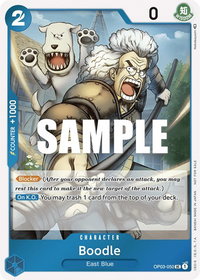 Boodle (Dash Pack) - Kingdoms of Intrigue (OP04) #OP03-050 - Uncommon One Piece Trading Card