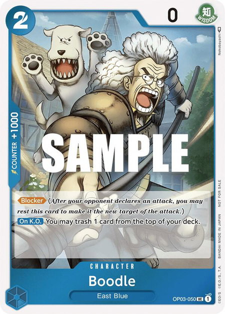 Boodle (Dash Pack) - Kingdoms of Intrigue One Piece trading card
