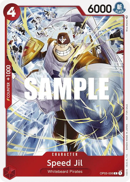Speed Jil (Dash Pack) - Kingdoms of Intrigue One Piece trading card