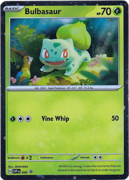 Bulbasaur - 046 (Cosmos Holo) - SV: Scarlet & Violet Promo Cards Pokémon trading card