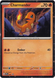 Charmander - 047 (Cosmos Holo) - SV: Scarlet & Violet Promo Cards (SVP) #047 - Promo Pokémon Trading Card