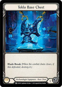 Teklo Base Chest - Bright Lights (EVO) #EVO019 - Common Flesh and Blood Trading Card