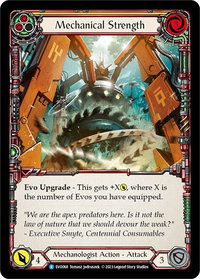 Mechanical Strength (Yellow) - Bright Lights (EVO) #EVO068 - Rare Flesh and Blood Trading Card