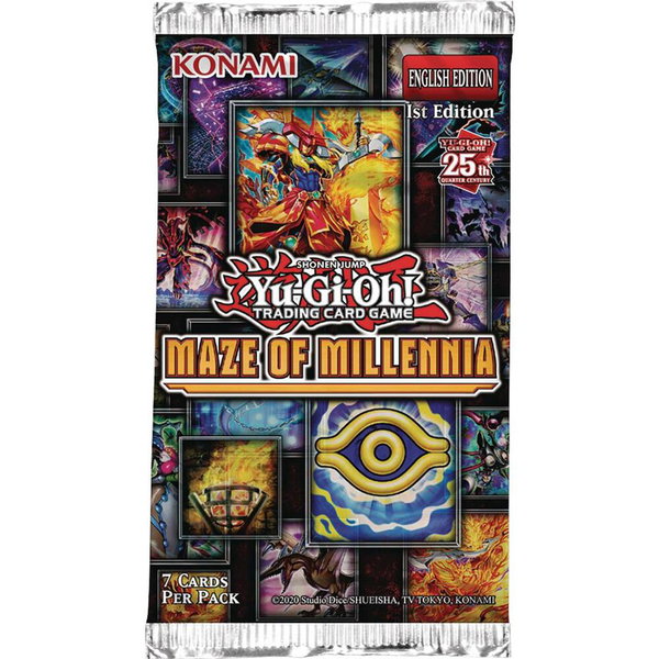 Maze of Millennia Booster Pack [1st Edition] - Maze of Millennia YuGiOh trading card