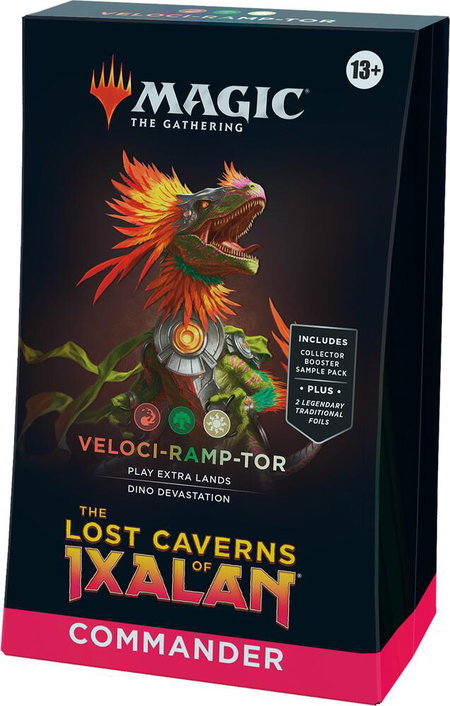 The Lost Caverns of Ixalan Commander Deck - Veloci-Ramp-Tor - Commander: The Lost Caverns of Ixalan Magic: The Gathering trading card