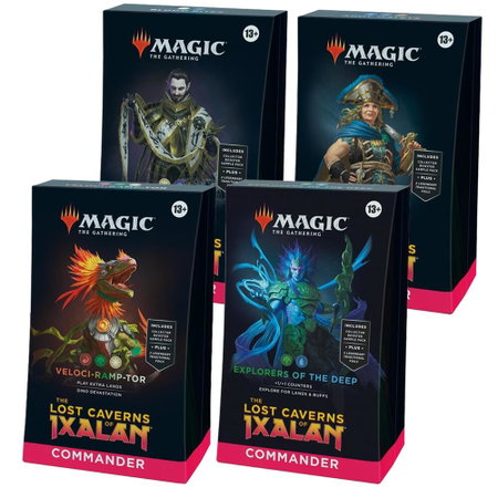 The Lost Caverns of Ixalan Commander Deck Case trading card from Commander: The Lost Caverns of Ixalan The Lost Caverns of Ixalan Commander Deck Case - Commander: The Lost Caverns of Ixalan Magic: The Gathering trading card