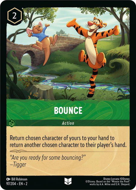 Bounce - Rise of the Floodborn Disney Lorcana trading card