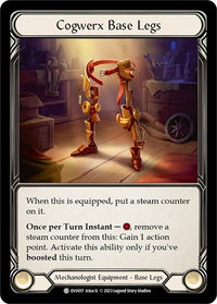 Cogwerx Base Legs - Bright Lights (EVO) #EVO017 - Common Flesh and Blood Trading Card