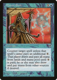 Power Sink - Mirage (MIR) #83 - Common Magic: The Gathering Trading Card
