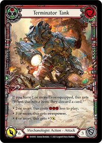 Terminator Tank (Extended Art) - Bright Lights (EVO) #EVO055 - Majestic Flesh and Blood Trading Card