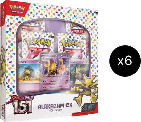 151 Collection Alakazam ex Case - SV: Scarlet & Violet 151 Pokémon trading card