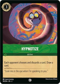 Hypnotize - Rise of the Floodborn (2) #98/204 - Common Disney Lorcana Trading Card