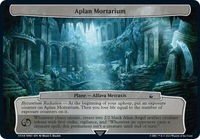 Aplan Mortarium - Planechase: Universes Beyond: Doctor Who (WHO) #568 - Token Magic: The Gathering Trading Card