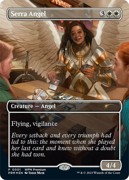 Serra Angel - WPN & Gateway Promos Magic: The Gathering trading card