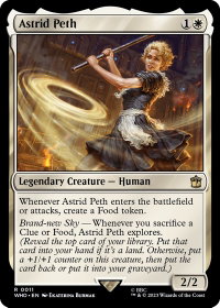 Astrid Peth - Universes Beyond: Doctor Who (WHO) #11 - Rare Magic: The Gathering Trading Card