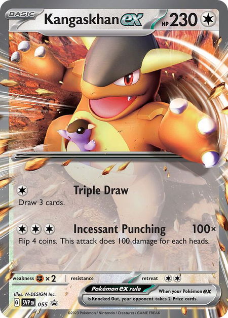 Kangaskhan ex - 055 - SV: Scarlet & Violet Promo Cards Pokémon trading card