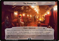 The Dining Car - Planechase: Universes Beyond: Doctor Who (WHO) #578 - Token Magic: The Gathering Trading Card