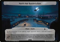 North Pole Research Base - Planechase: Universes Beyond: Doctor Who (WHO) #593 - Token Magic: The Gathering Trading Card