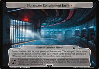 Stormcage Containment Facility - Planechase: Universes Beyond: Doctor Who (WHO) #600 - Token Magic: The Gathering Trading Card