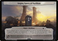 Singing Towers of Darillium - Planechase: Universes Beyond: Doctor Who (WHO) #598 - Token Magic: The Gathering Trading Card