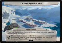 Antarctic Research Base - Planechase: Universes Beyond: Doctor Who (WHO) #567 - Token Magic: The Gathering Trading Card