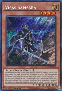 Visas Samsara - Age of Overlord (AGOV) #AGOV-EN004 - Secret Rare YuGiOh Trading Card