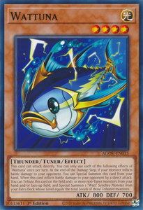 Wattuna - Age of Overlord (AGOV) #AGOV-EN015 - Common / Short Print YuGiOh Trading Card