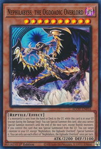 Nephilabyss, the Ogdoadic Overlord - Age of Overlord (AGOV) #AGOV-EN016 - Super Rare YuGiOh Trading Card