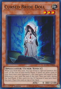 Cursed Bride Doll - Age of Overlord (AGOV) #AGOV-EN026 - Common / Short Print YuGiOh Trading Card