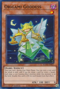Origami Goddess - Age of Overlord (AGOV) #AGOV-EN027 - Common / Short Print YuGiOh Trading Card