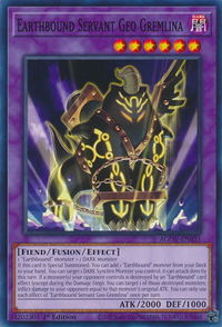 Earthbound Servant Geo Gremlina - Age of Overlord (AGOV) #AGOV-EN031 - Common / Short Print YuGiOh Trading Card