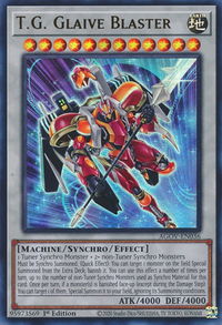 T.G. Glaive Blaster - Age of Overlord (AGOV) #AGOV-EN036 - Ultra Rare YuGiOh Trading Card