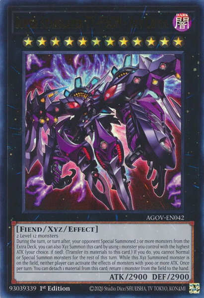 Super Starslayer TY-PHON - Sky Crisis - Age of Overlord YuGiOh trading card
