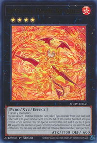 Infernal Flame Banshee - Age of Overlord (AGOV) #AGOV-EN043 - Ultra Rare YuGiOh Trading Card