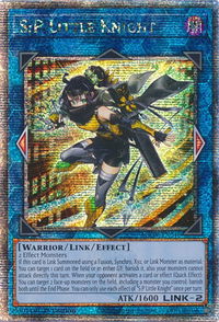 S:P Little Knight (Quarter Century Secret Rare) - Age of Overlord (AGOV) #AGOV-EN046 - Quarter Century Secret Rare YuGiOh Trading Card