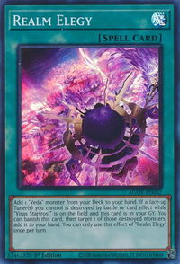 Realm Elegy - Age of Overlord (AGOV) #AGOV-EN052 - Super Rare YuGiOh Trading Card