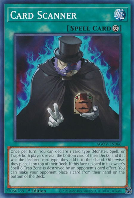Card Scanner - Age of Overlord YuGiOh trading card