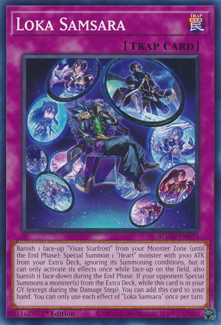Loka Samsara - Age of Overlord YuGiOh trading card