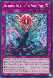 Startling Stare of the Snake-Eyes - Age of Overlord (AGOV) #AGOV-EN075 - Common / Short Print YuGiOh Trading Card
