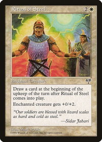 Ritual of Steel - Mirage (MIR) #36 - Common Magic: The Gathering Trading Card