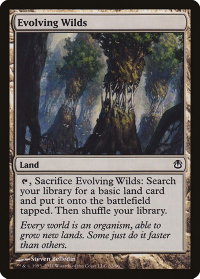 Evolving Wilds - Duel Decks: Ajani vs. Nicol Bolas (DDH) #32 - Common Magic: The Gathering Trading Card