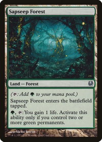 Sapseep Forest - Duel Decks: Ajani vs. Nicol Bolas (DDH) #36 - Uncommon Magic: The Gathering Trading Card