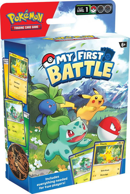 My First Battle [Pikachu & Bulbasaur] - My First Battle Pokémon trading card