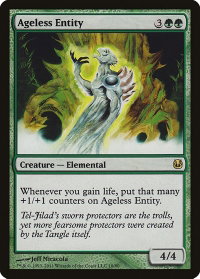 Ageless Entity - Duel Decks: Ajani vs. Nicol Bolas (DDH) #18 - Rare Magic: The Gathering Trading Card
