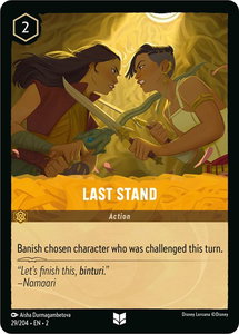 Last Stand - Rise of the Floodborn (2) #29/204 - Uncommon Disney Lorcana Trading Card